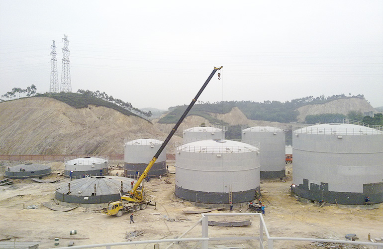 广西钦州泰兴石油化工有限公司罐区及系统配套安装工程项目