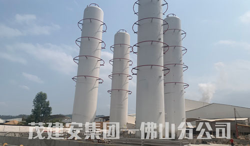 璟盛陶瓷有限公司LNG供气站安装项目完工